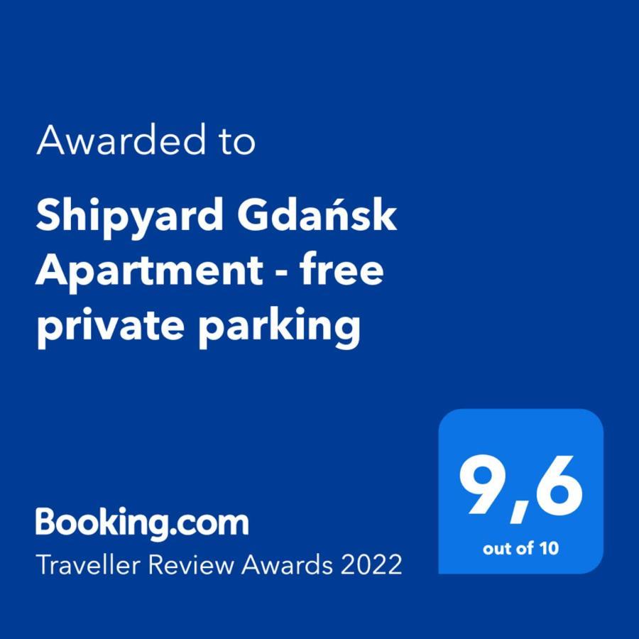 Shipyard Gdansk Apartment - Free Private Parking 외부 사진